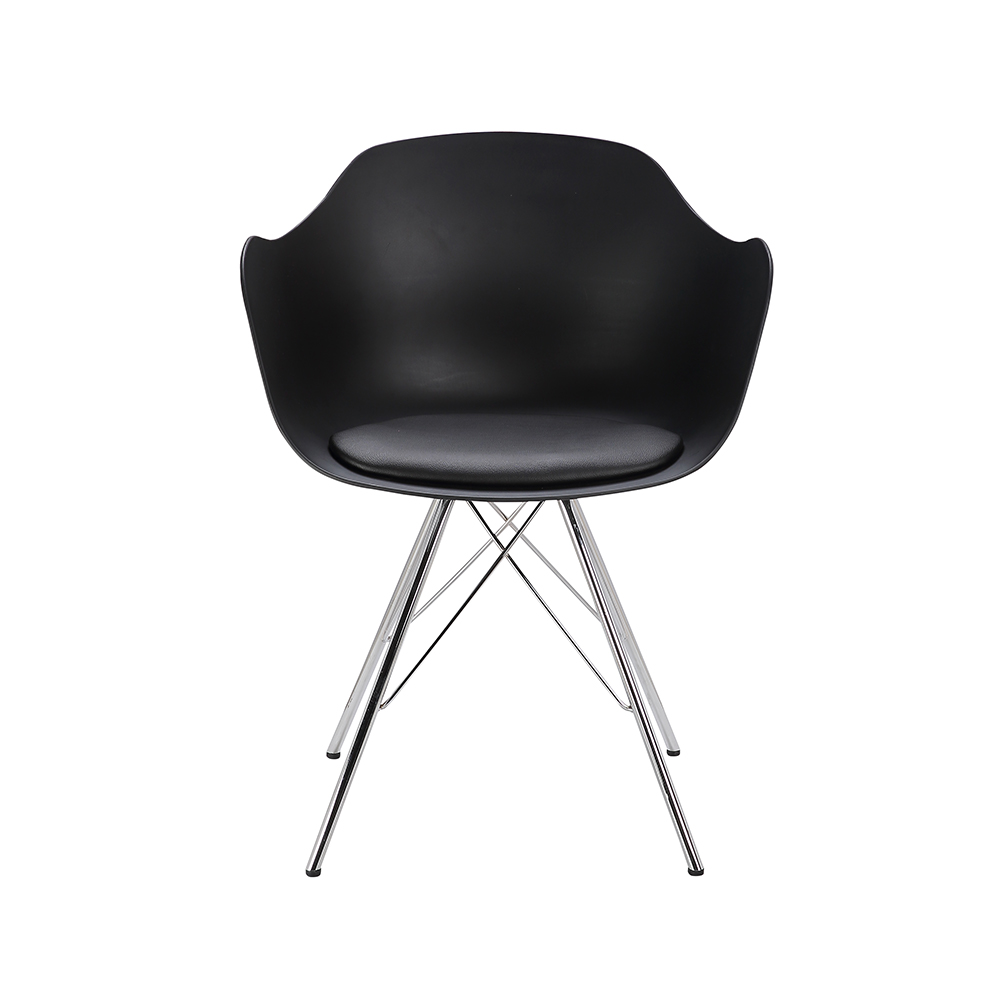 ZY-9028 PU leather or fabric dining chair