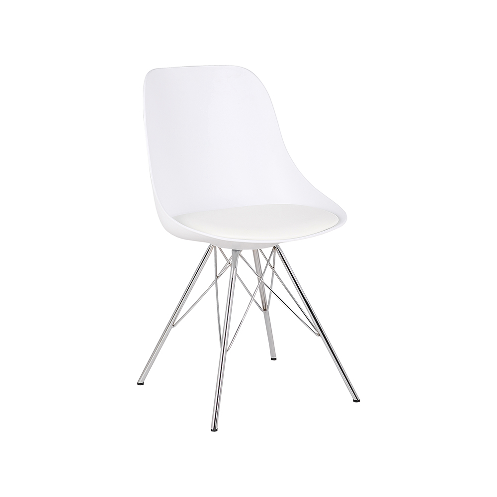 ZY-9019-1 470mm Seat Height PU Leather Dining Chair