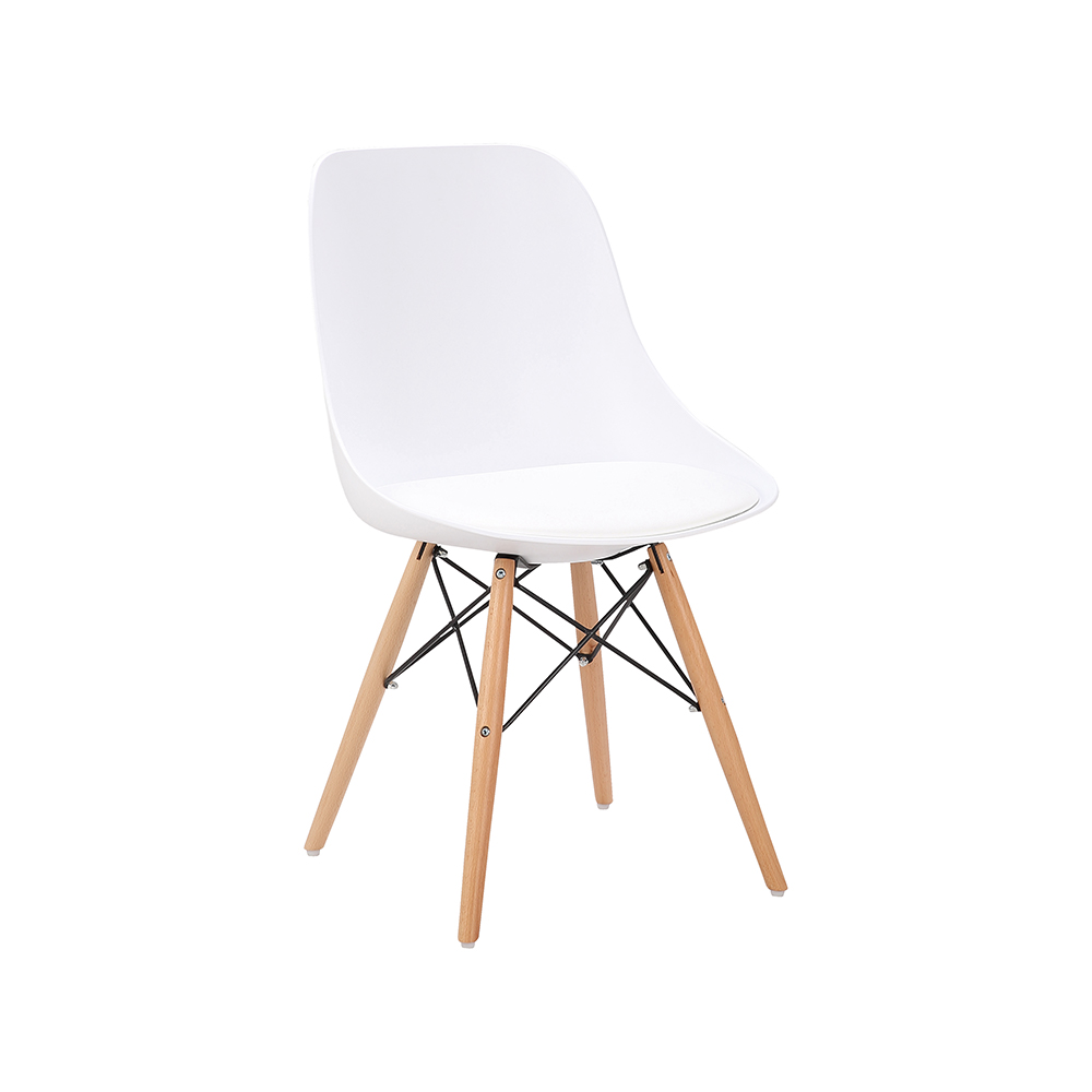 ZY-9019-1 470mm Seat Height PU Leather Dining Chair