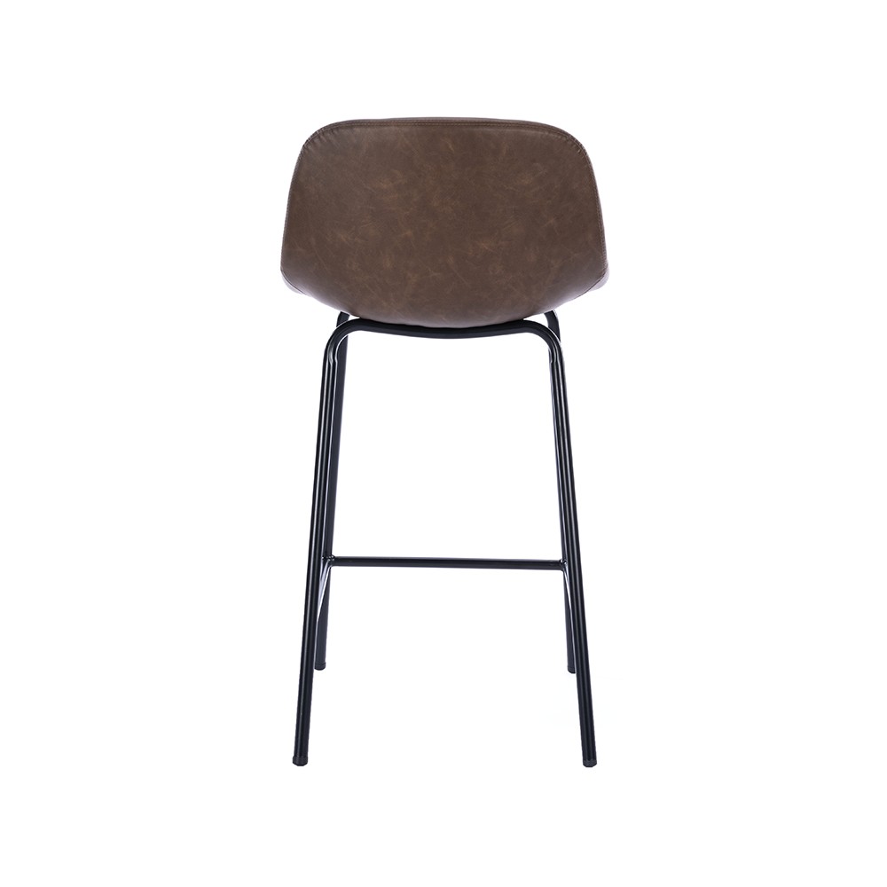 ZY-8082 PU Leather Metal Tube Leg Bar Chair