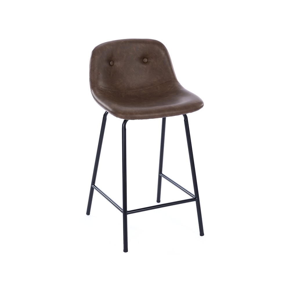 ZY-8082 PU Leather Metal Tube Leg Bar Chair