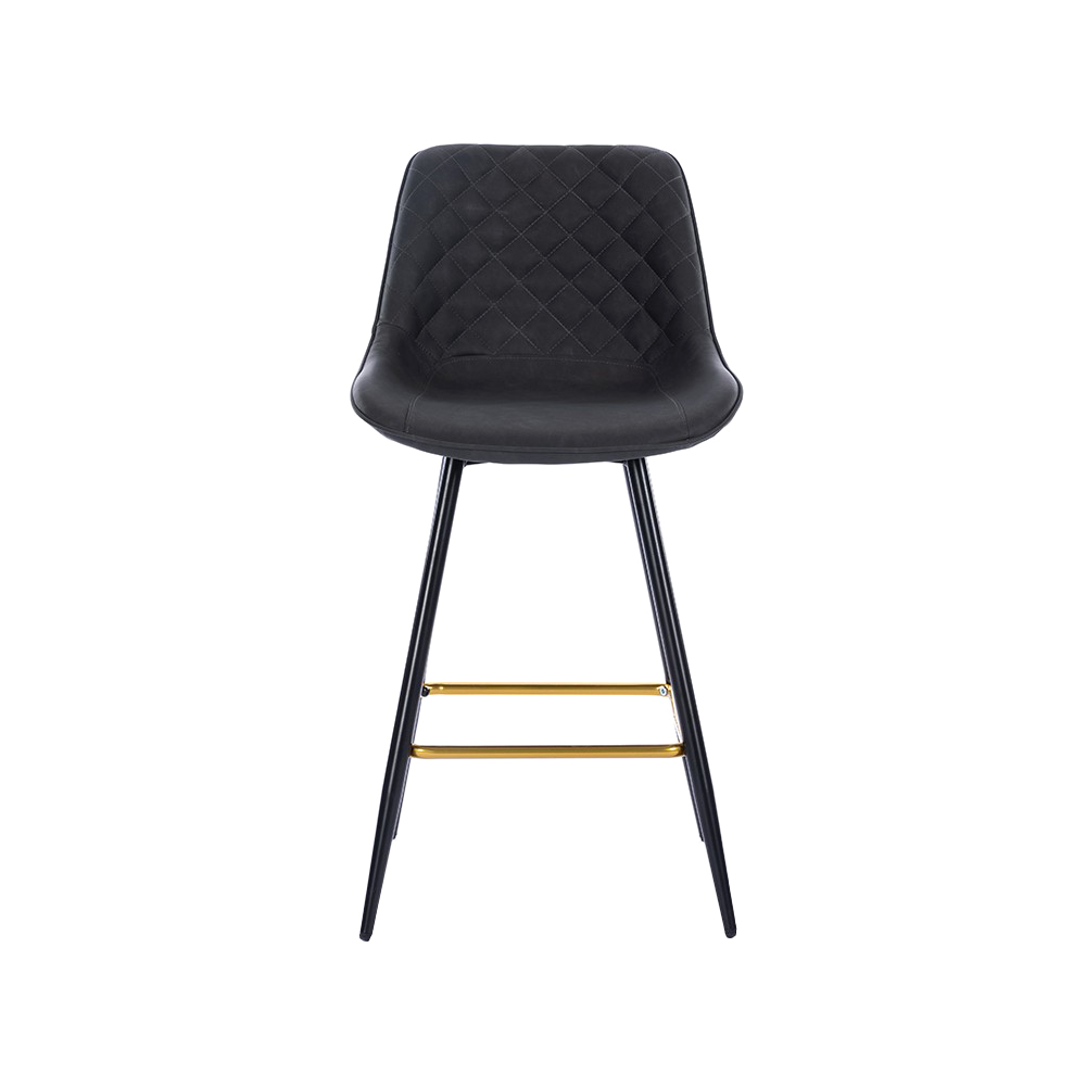 ZY-8084 Plywood Seat Metal Legs Bar Chair